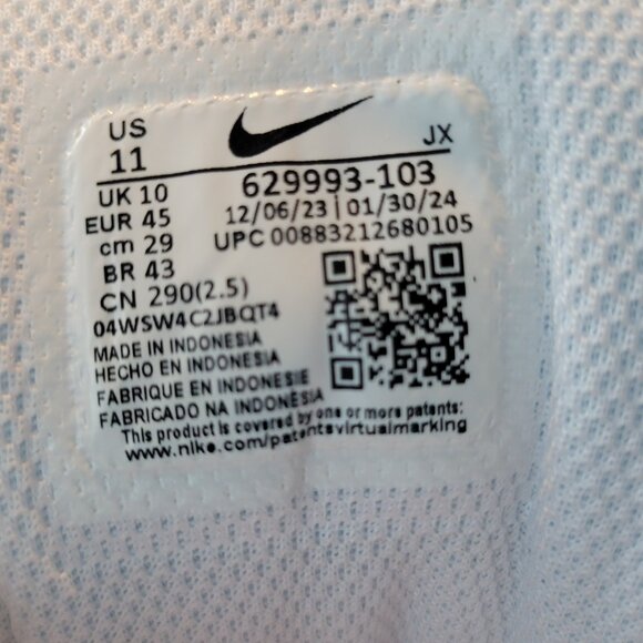 Nike Air Max Command | White/Black/Orange Max | Size 11 | New - Picture 3 of 9